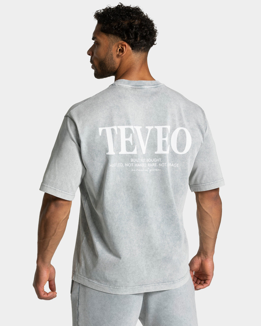 T-shirt Acid « gris clair »