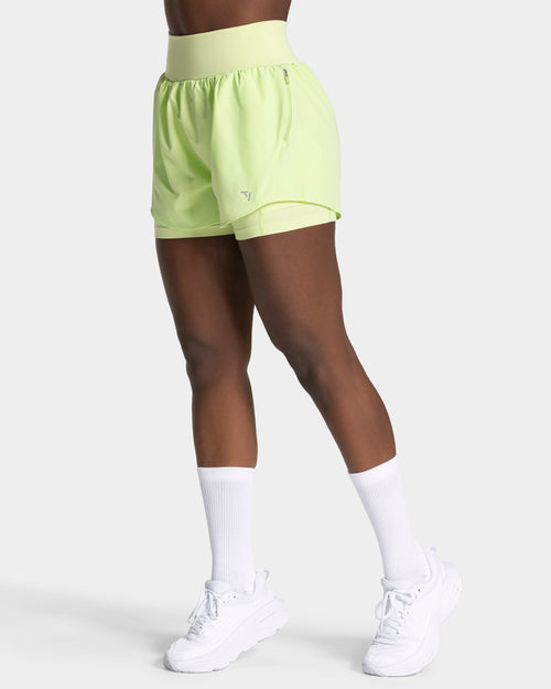Short 2-en-1 END Running « Limelight »