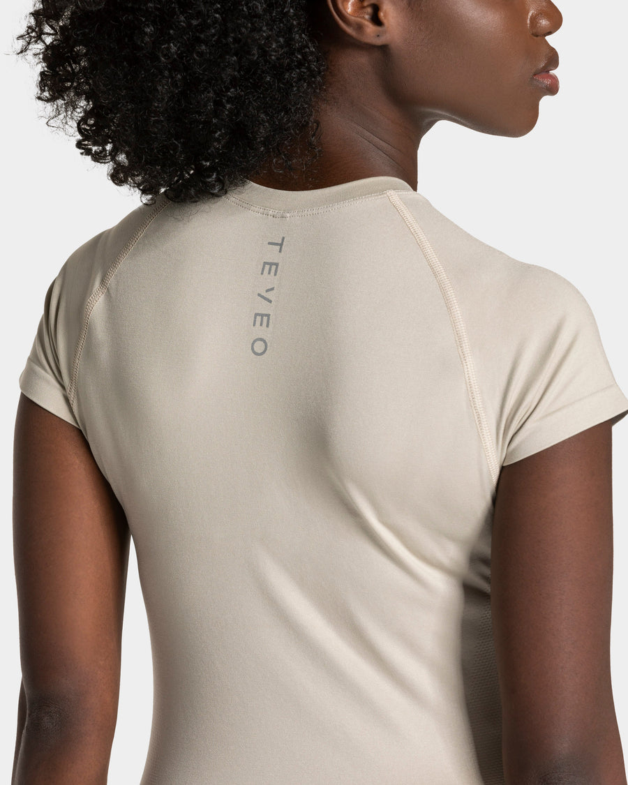 T-shirt END Running « Latte »