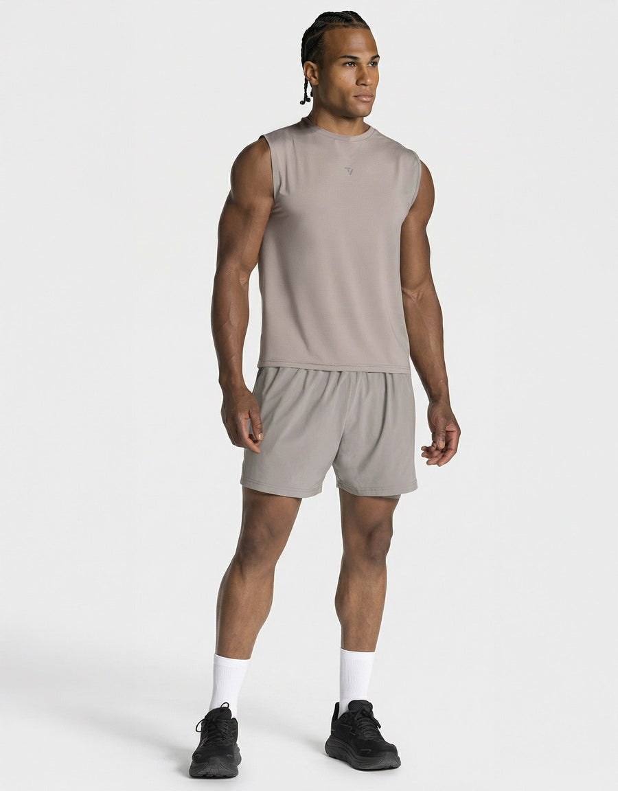 Short 2-en-1 END Running « smoke »