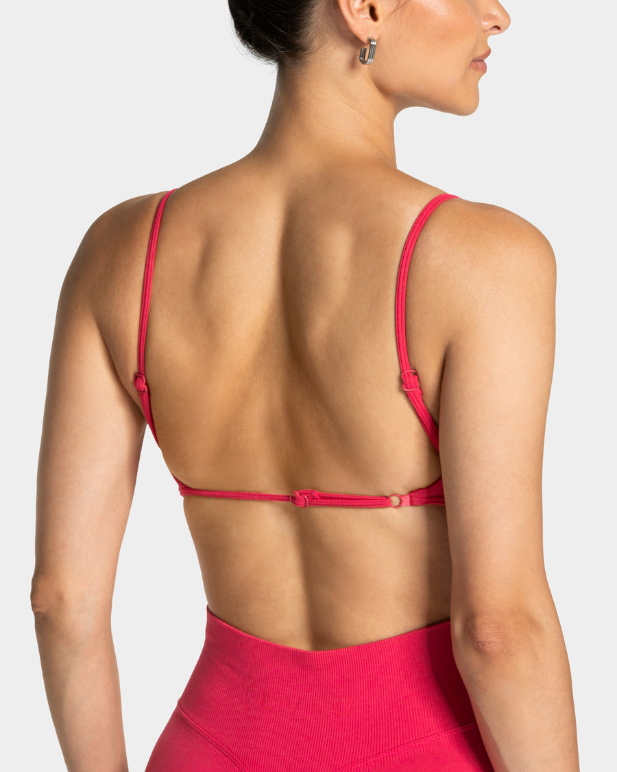 Brassière Backless Femme « berry »