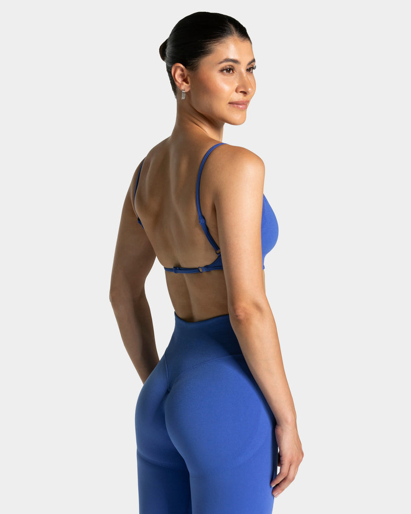 Brassière Backless Femme « bleu roi »