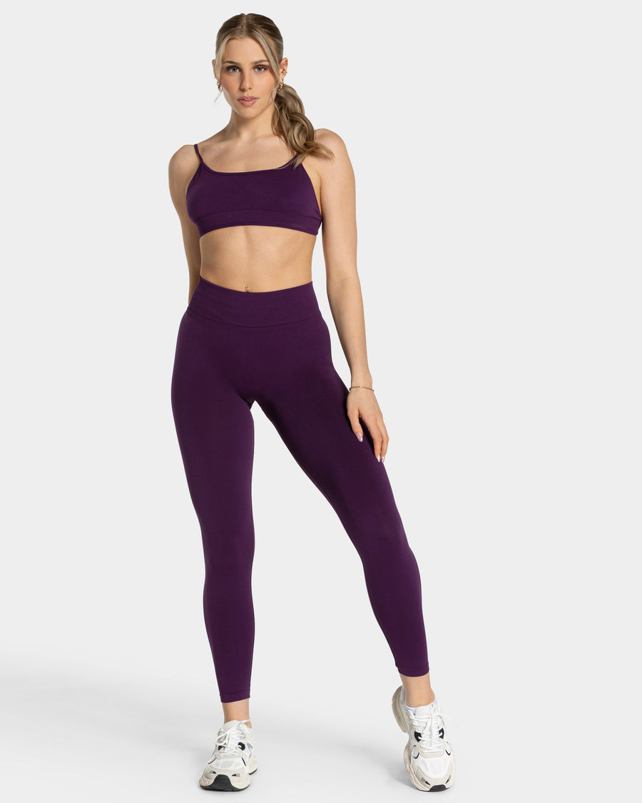 Brassière Backless Femme « aubergine »