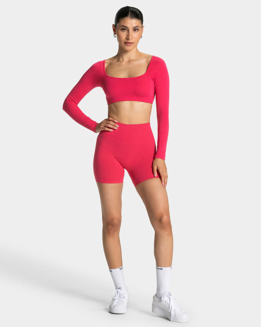 Short Sculpt Scrunch Femme « berry »
