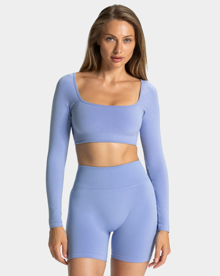 Haut à manches longues Backless Femme « frozen »