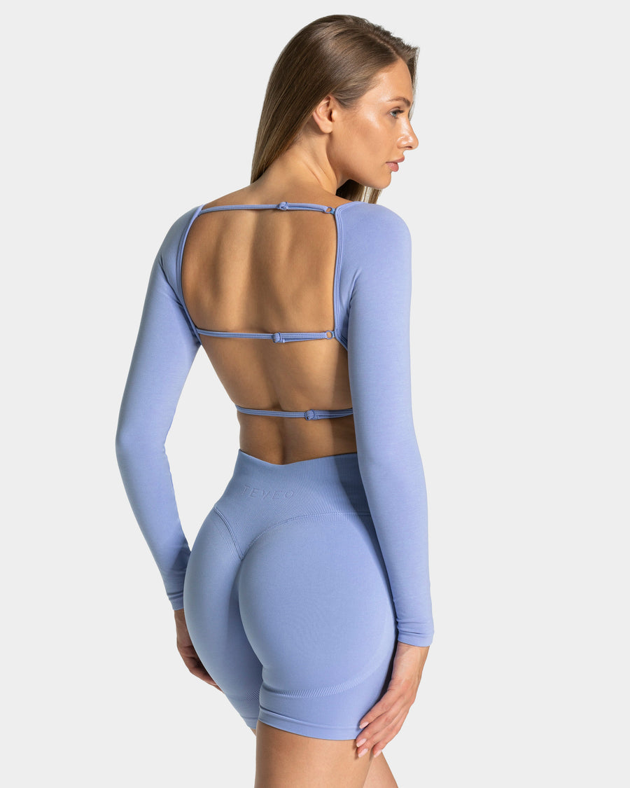Haut à manches longues Backless Femme « frozen »