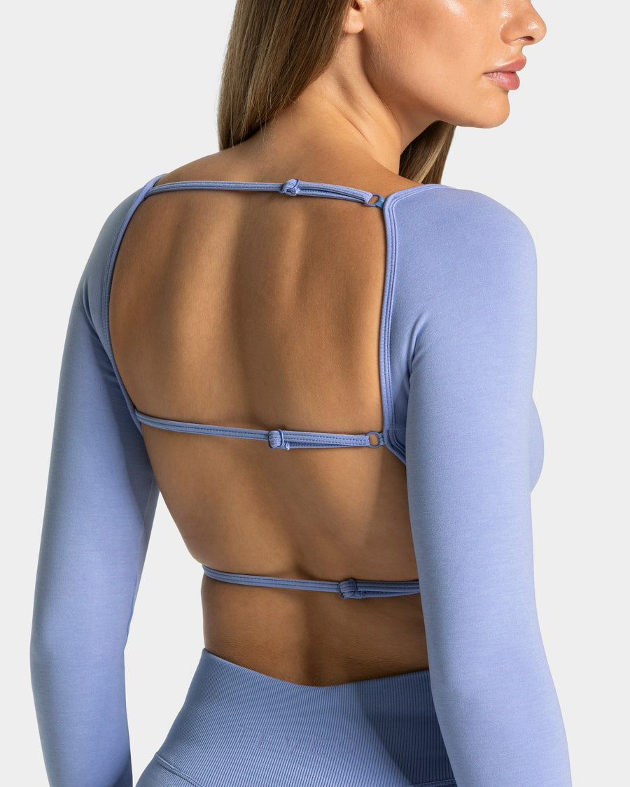 Haut à manches longues Backless Femme « frozen »