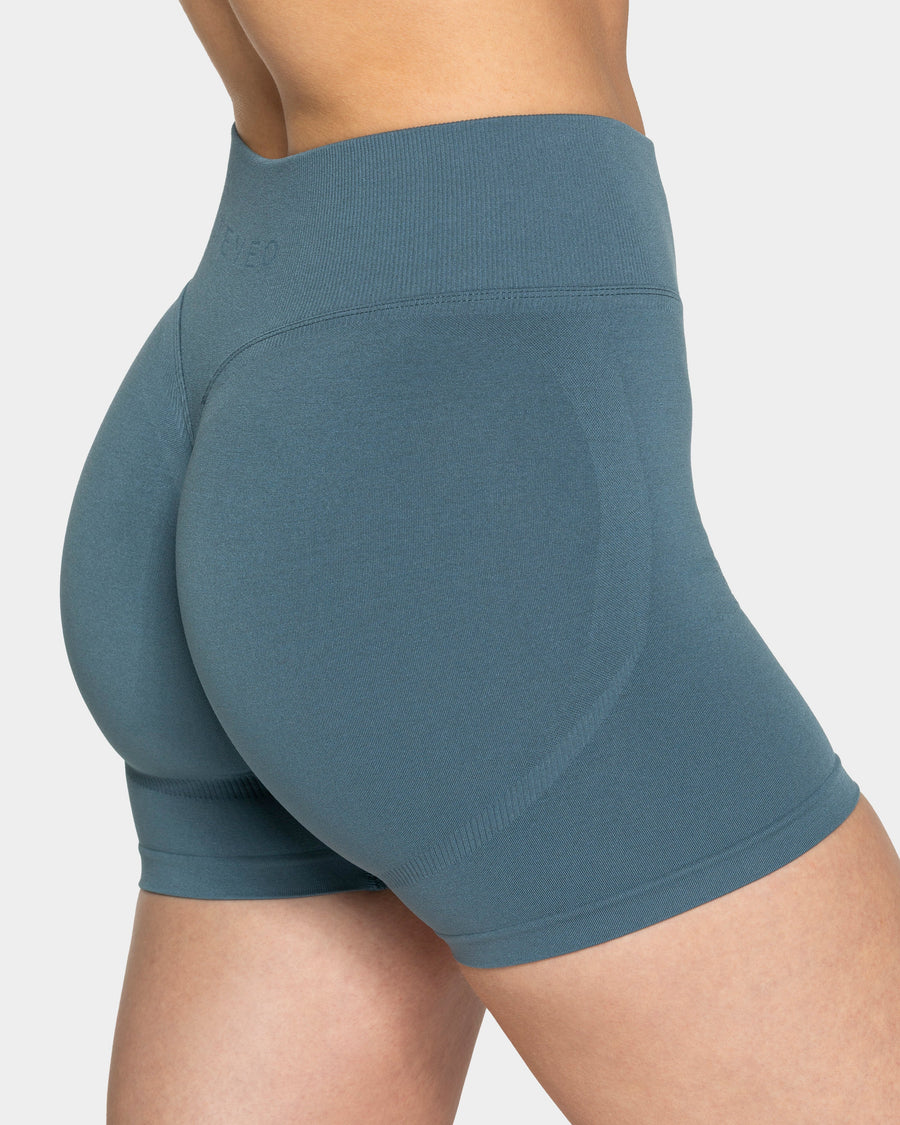 Short Sculpt scrunch Femme « teal »