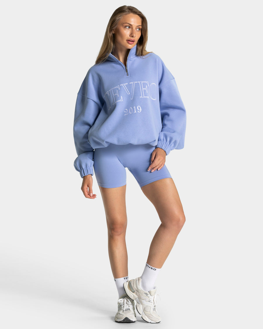 Sweat-shirt demi-zippé Femme « frozen »