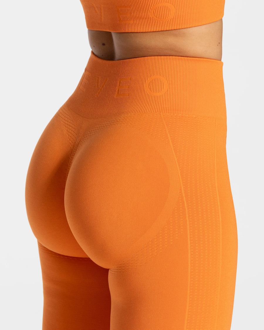 Legging Focus Scrunch « orange »
