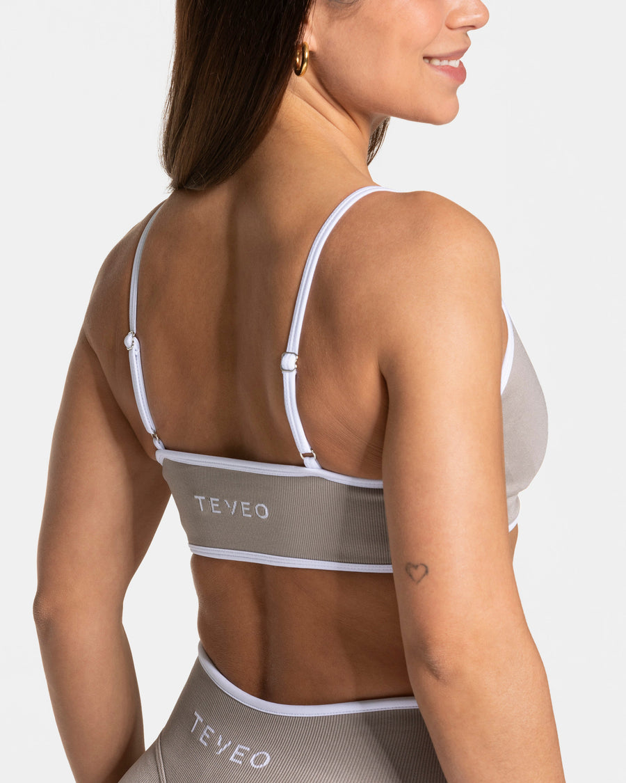 Brassière Contrastline « stone »