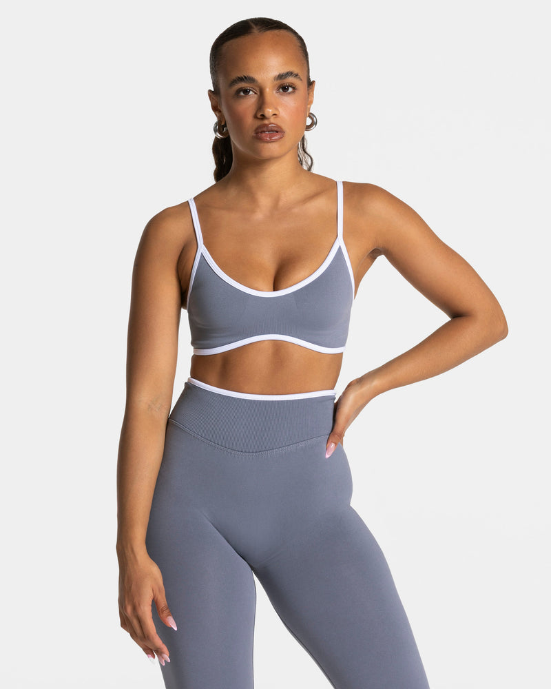 Brassière Contrastline « argenté »