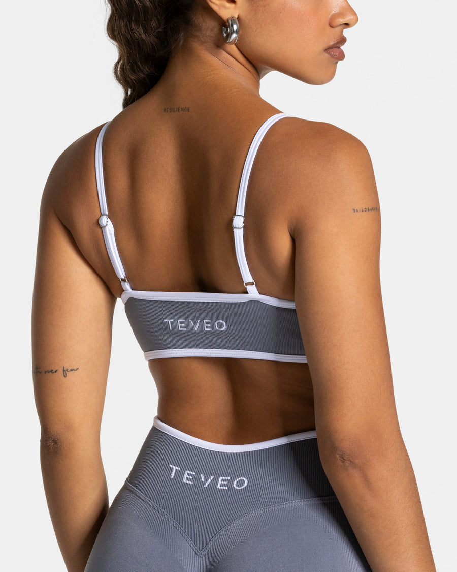 Brassière Contrastline « argenté »