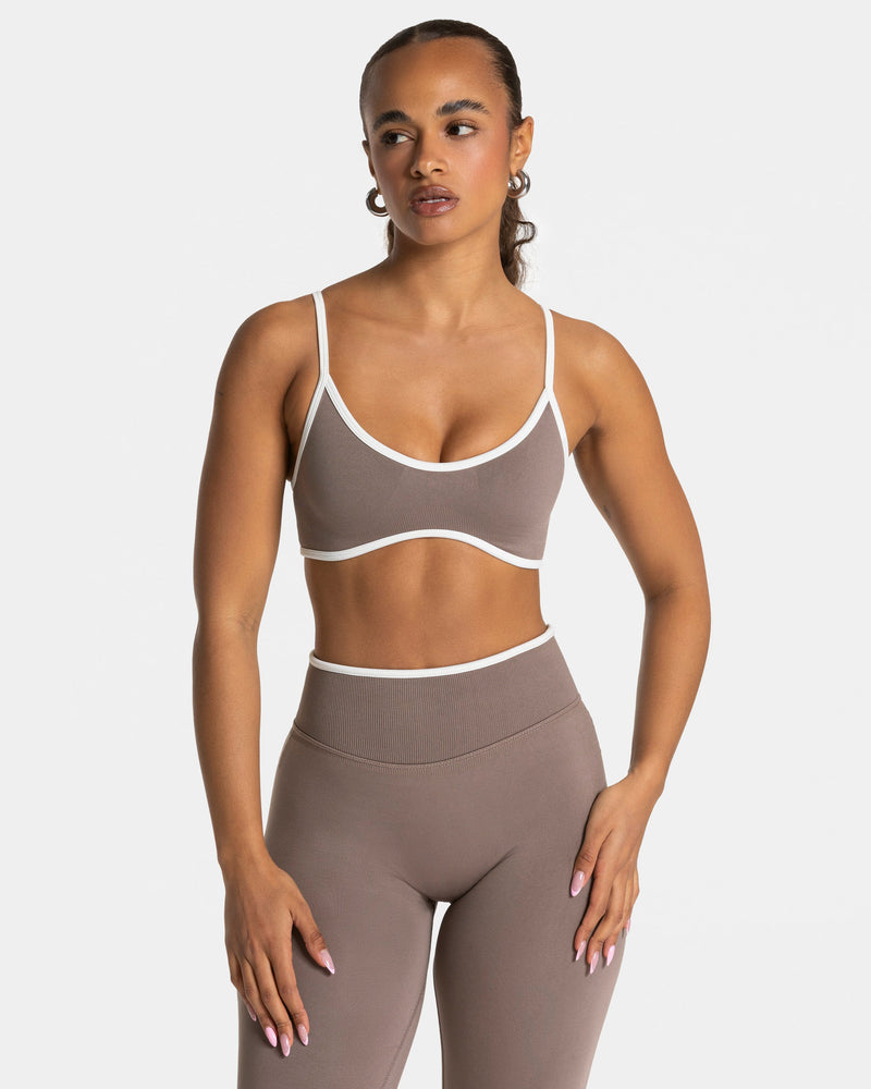 Brassière Contrastline « moka »