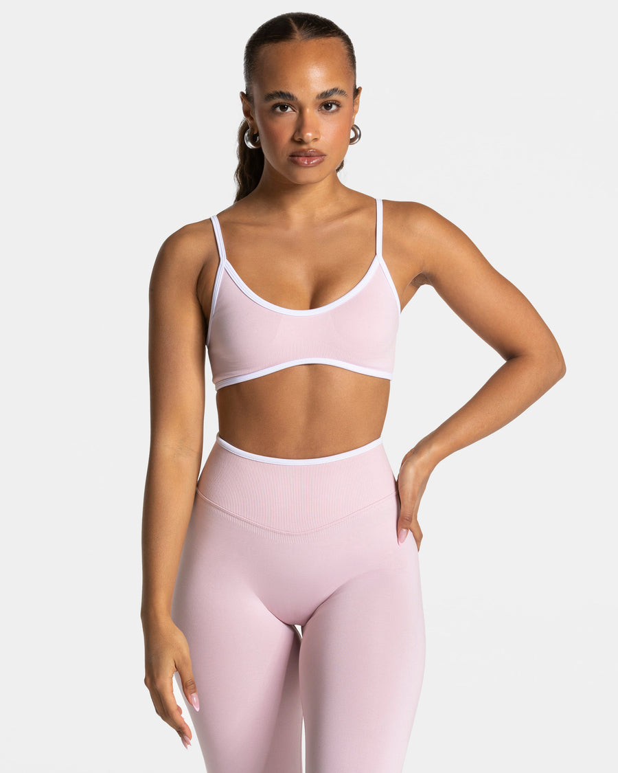 Brassière Contrastline « rose »