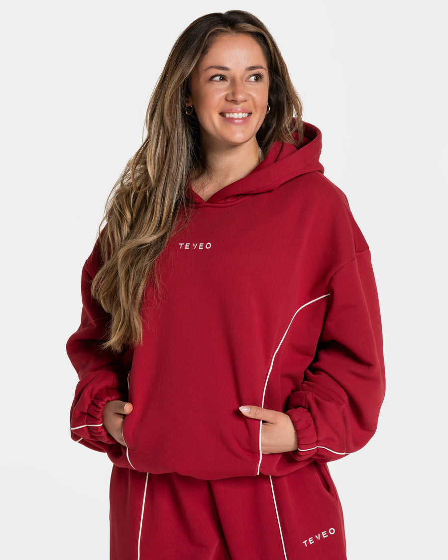 Sweat à capuche Contrastline « Cherry »