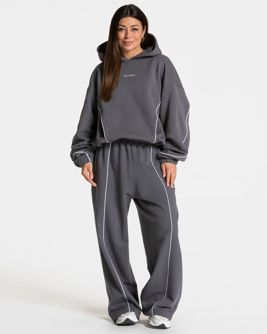Sweat à capuche Contrastline « graphite »