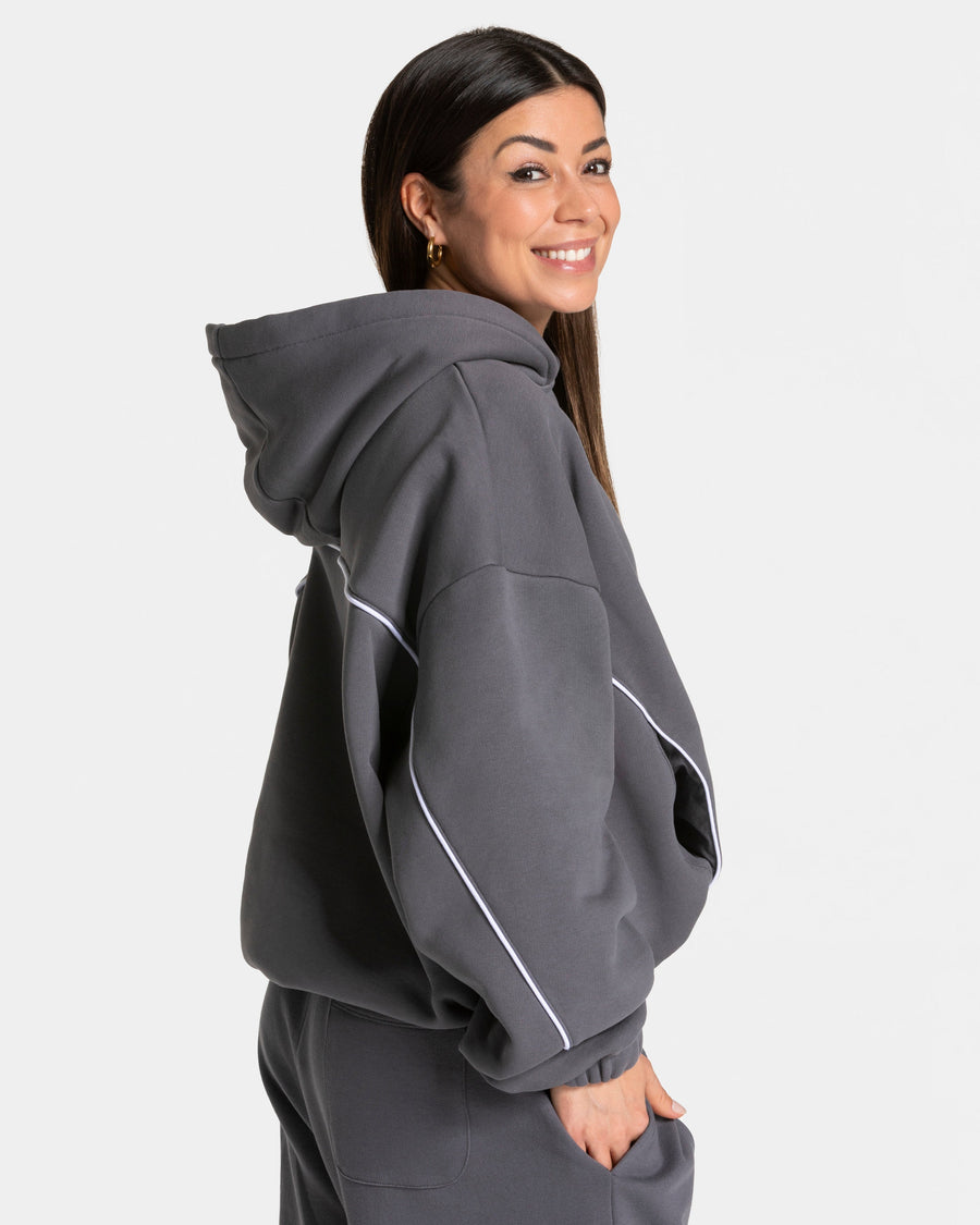 Sweat à capuche Contrastline « graphite »