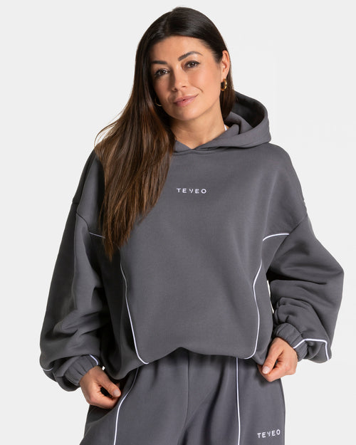 Sweat à capuche Contrastline « graphite »