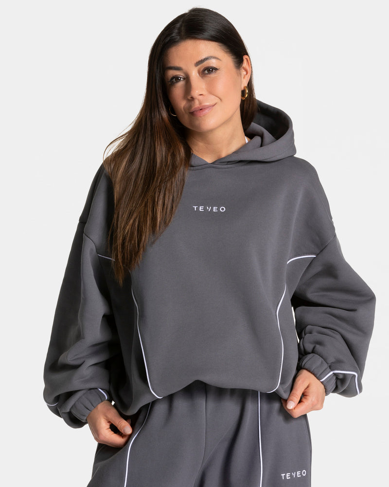 Sweat à capuche Contrastline « graphite »