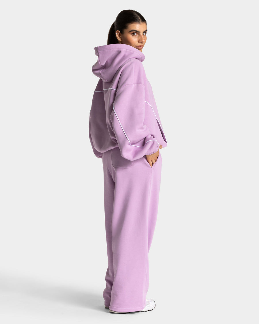 Sweat à capuche Contrastline « orchidée »