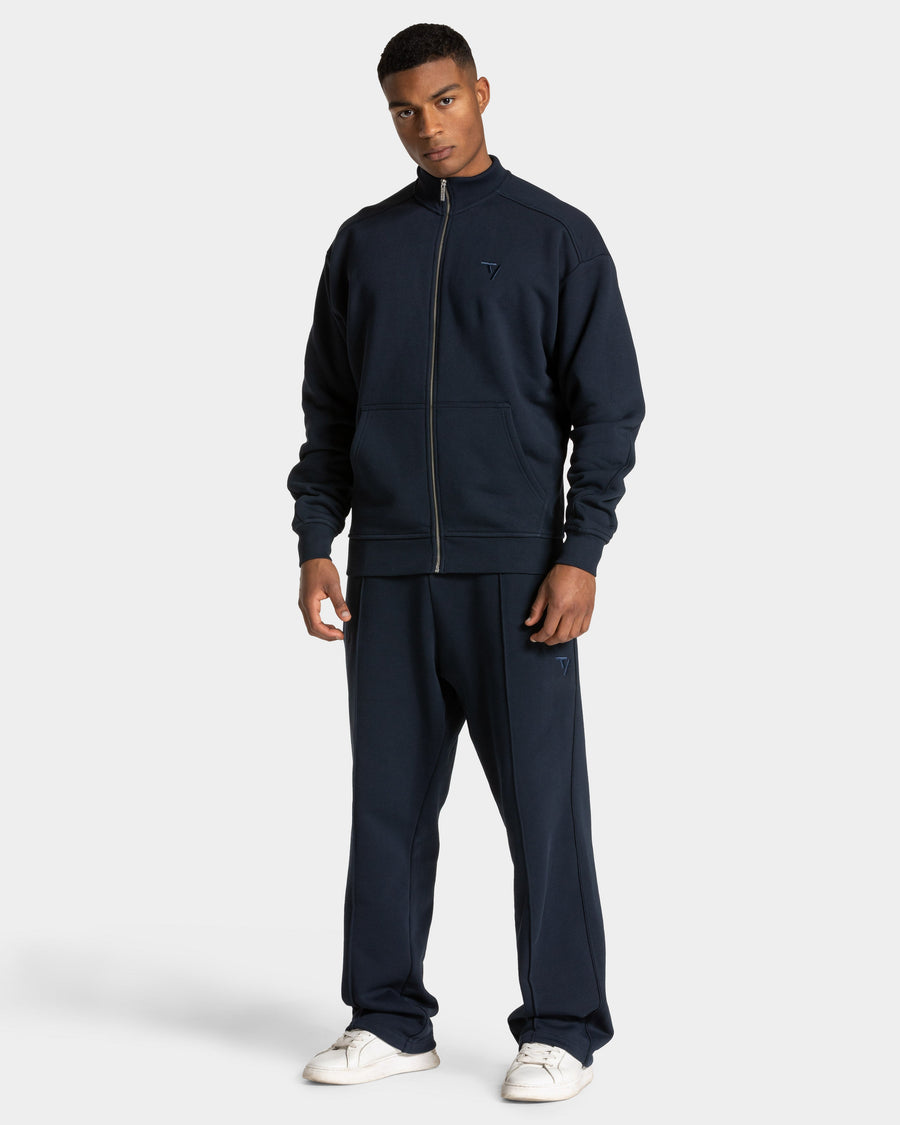 Sweat-shirt zippé Contrastline « Midnight »