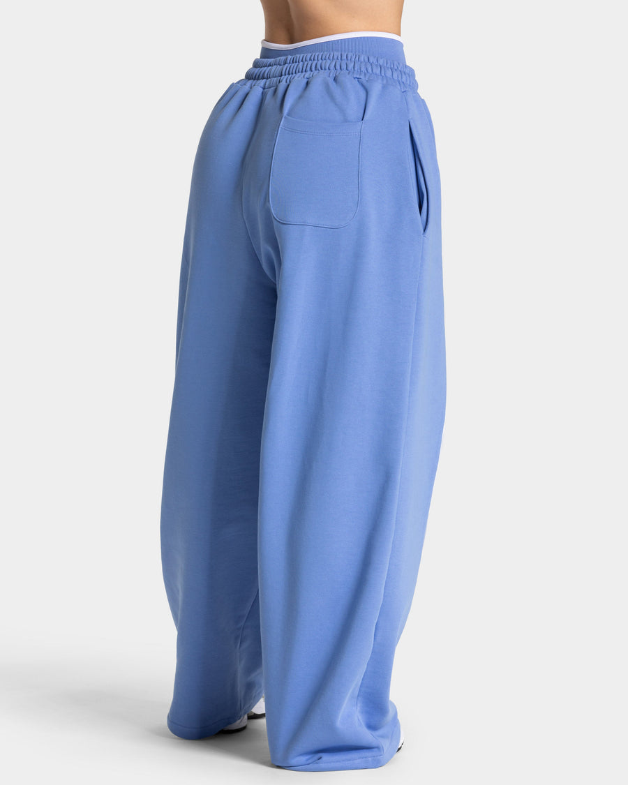 Pantalon de jogging Contrastline Wide Leg « azur »