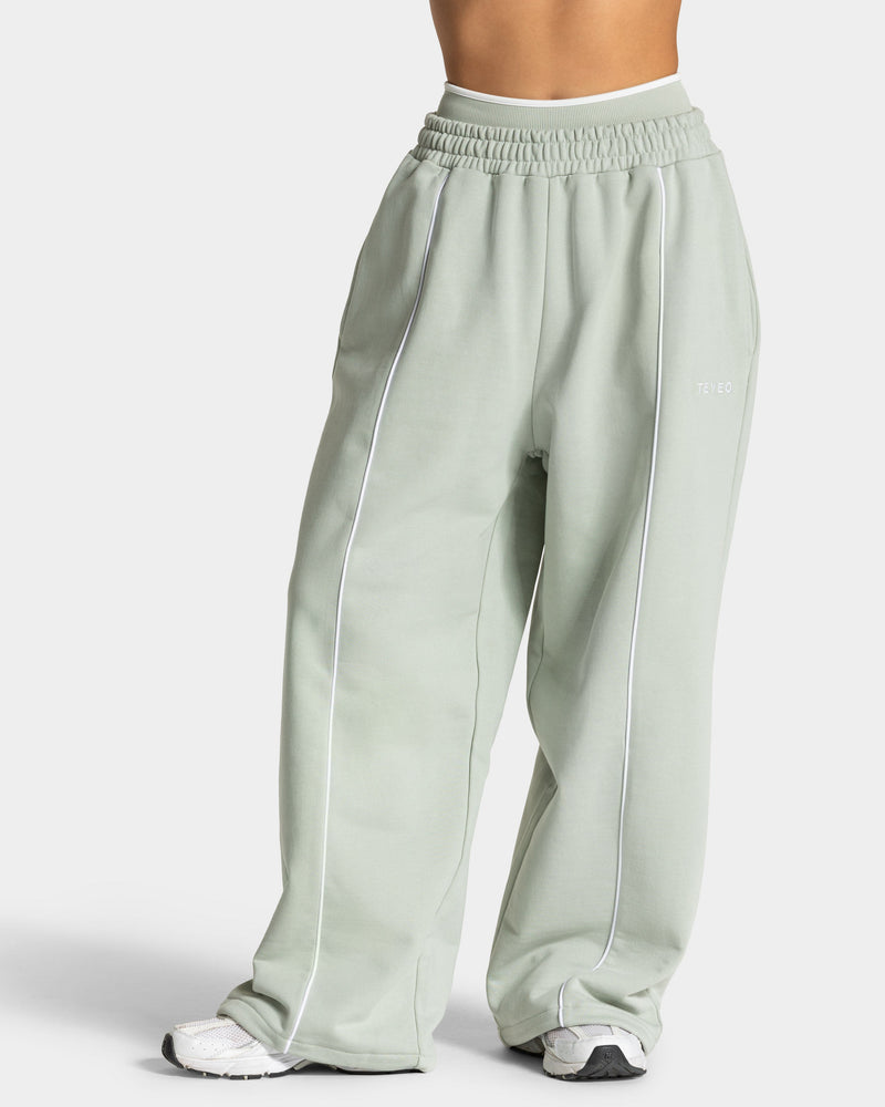 Pantalon de jogging Contrastline Wide Leg « pistache »