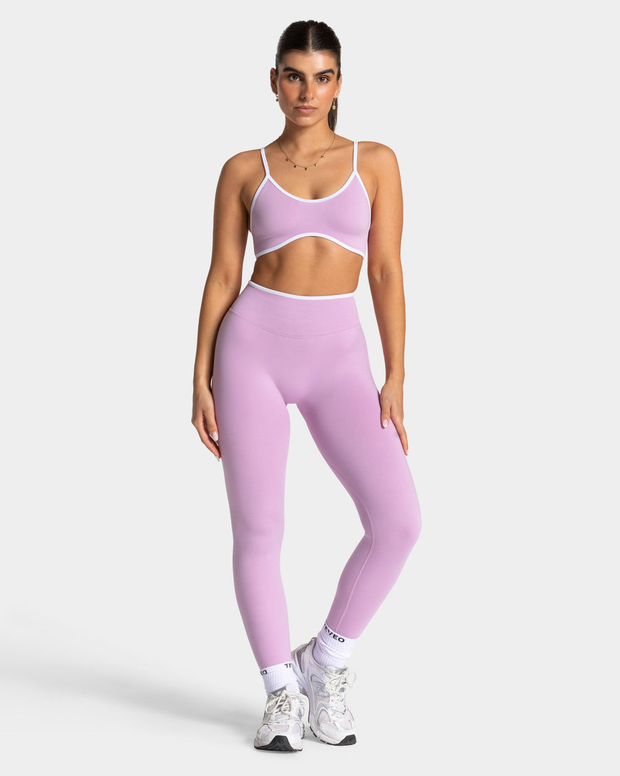 Legging Contrastline Sculpt scrunch « orchidée »