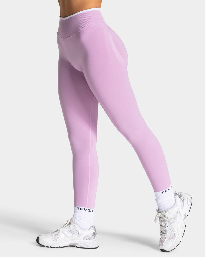 Legging Contrastline Sculpt scrunch « orchidée »