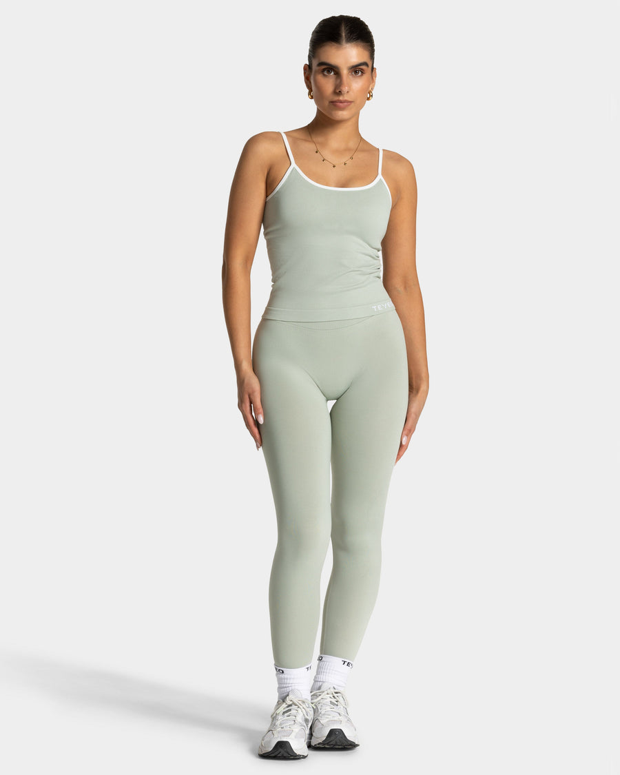 Legging Contrastline Sculpt scrunch « pistache »