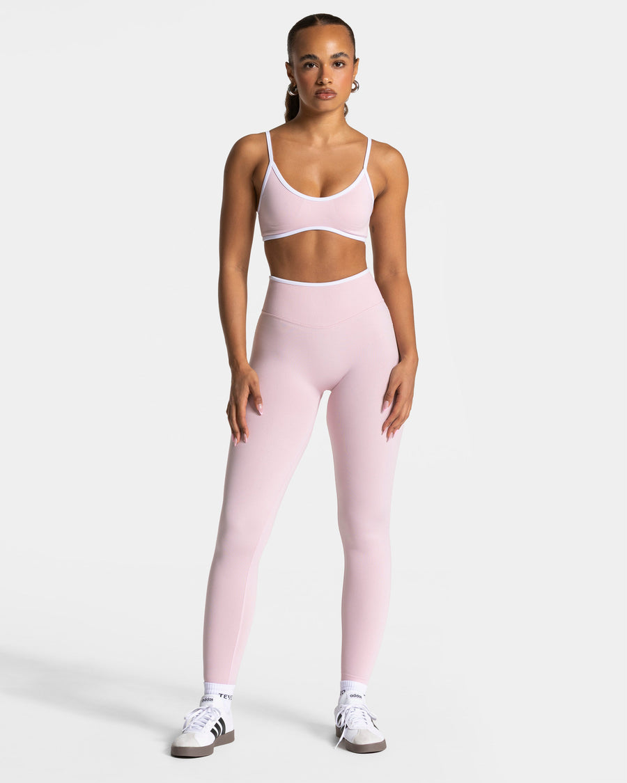 Legging Contrastline Sculpt scrunch « rose »