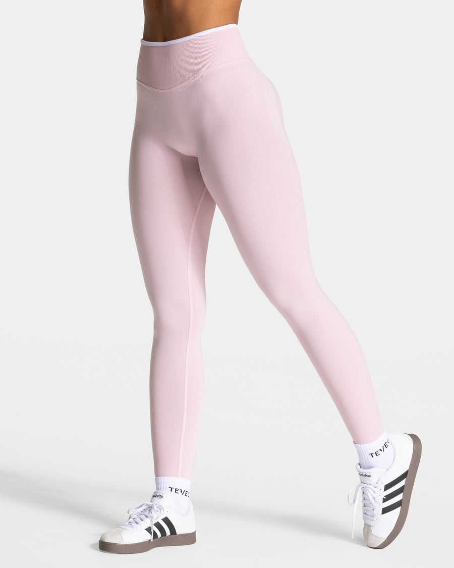Legging Contrastline Sculpt scrunch « rose »
