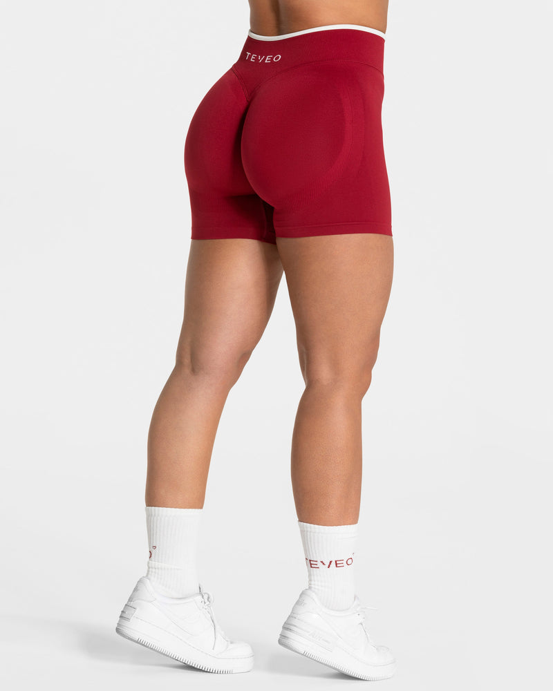 Short Contrastline Sculpt scrunch « Cherry »