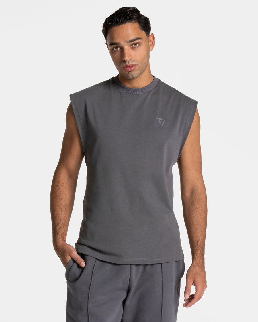 Débardeur Contrastline oversize « graphite »