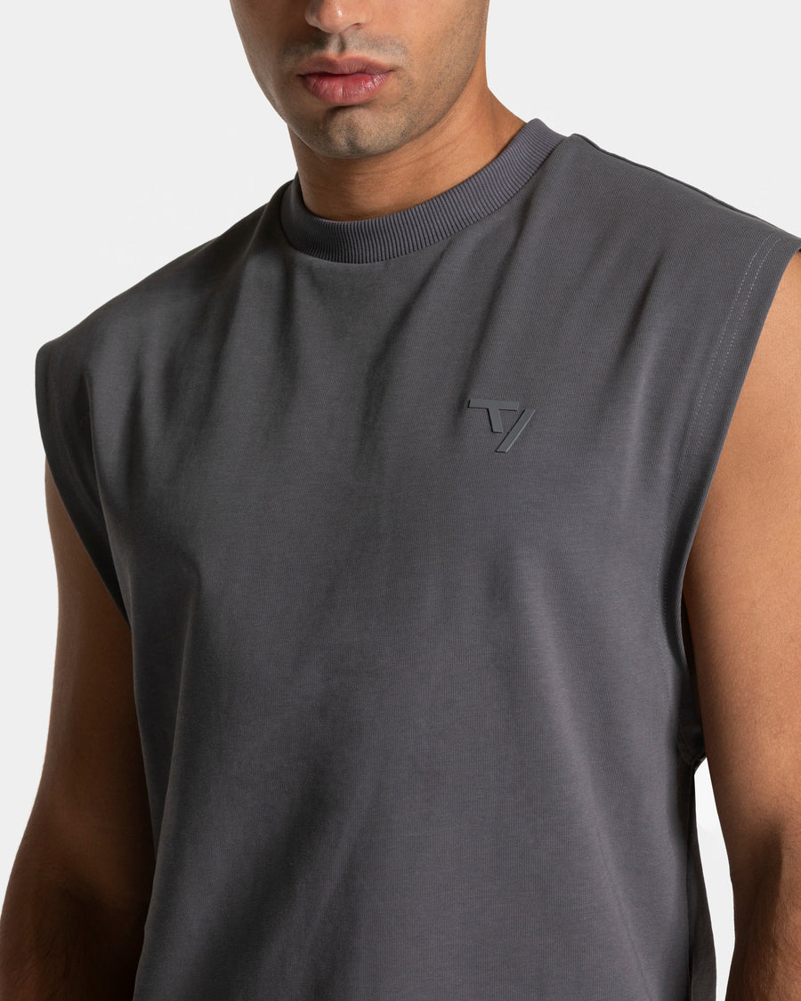Débardeur Contrastline oversize « graphite »