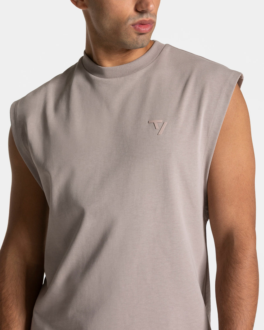 Débardeur Contrastline oversize « stone »