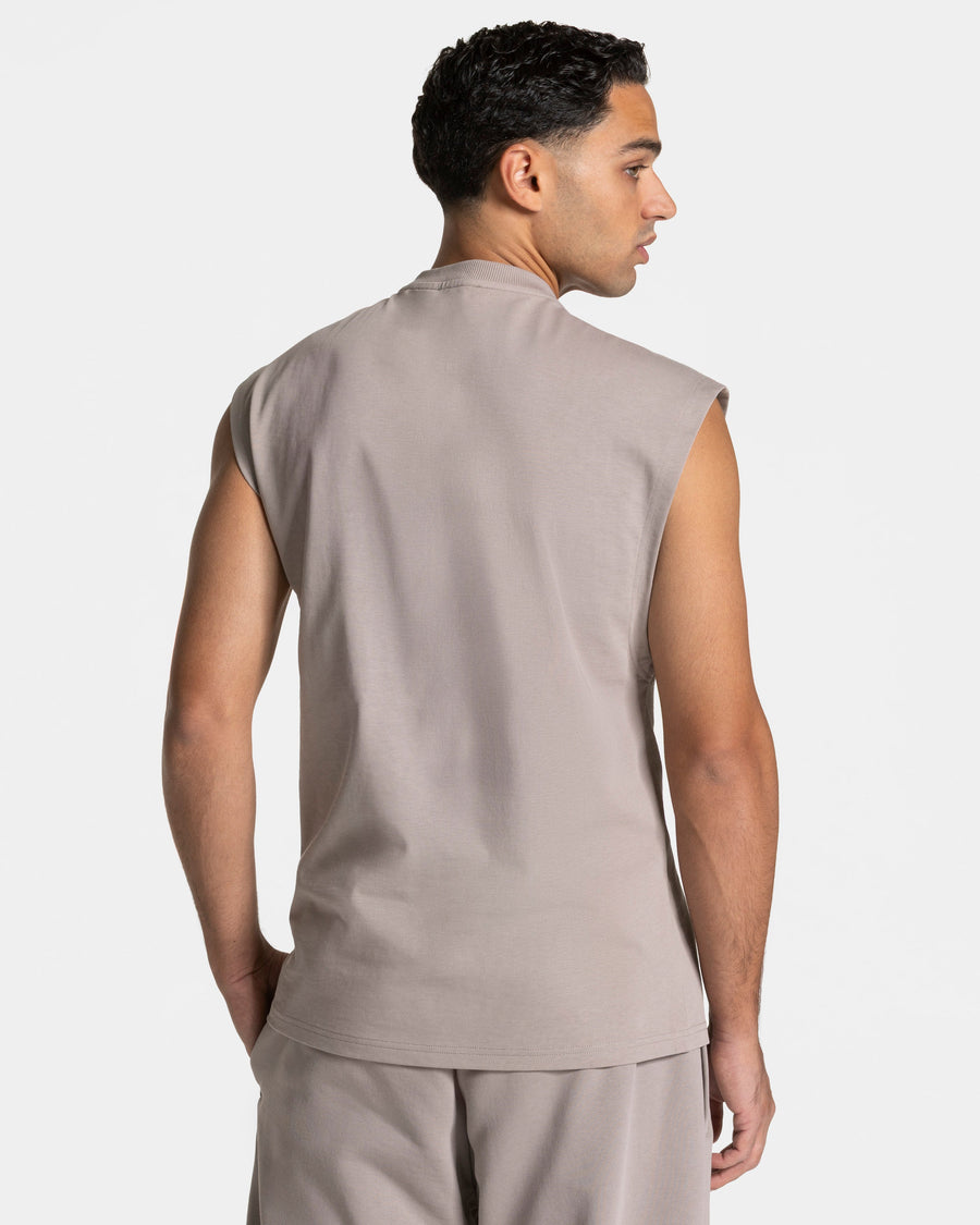 Débardeur Contrastline oversize « stone »