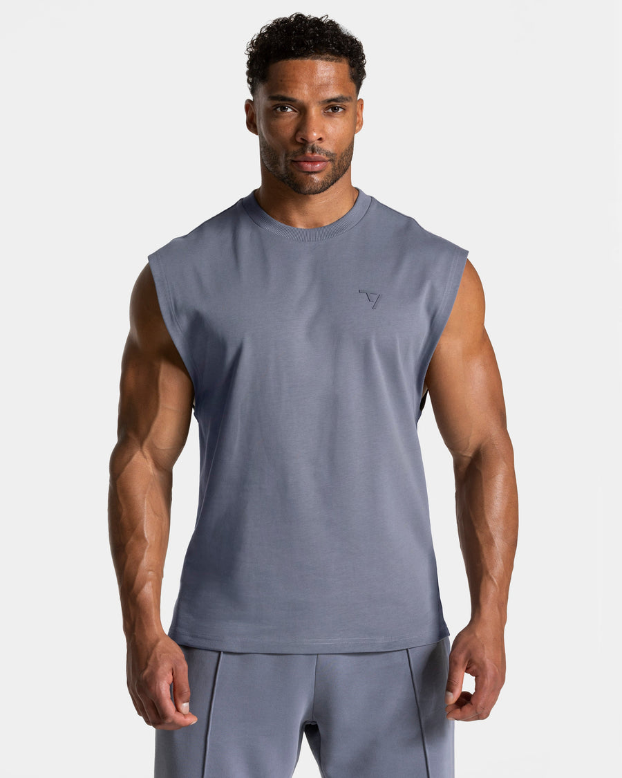 Débardeur Contrastline oversize « argenté »