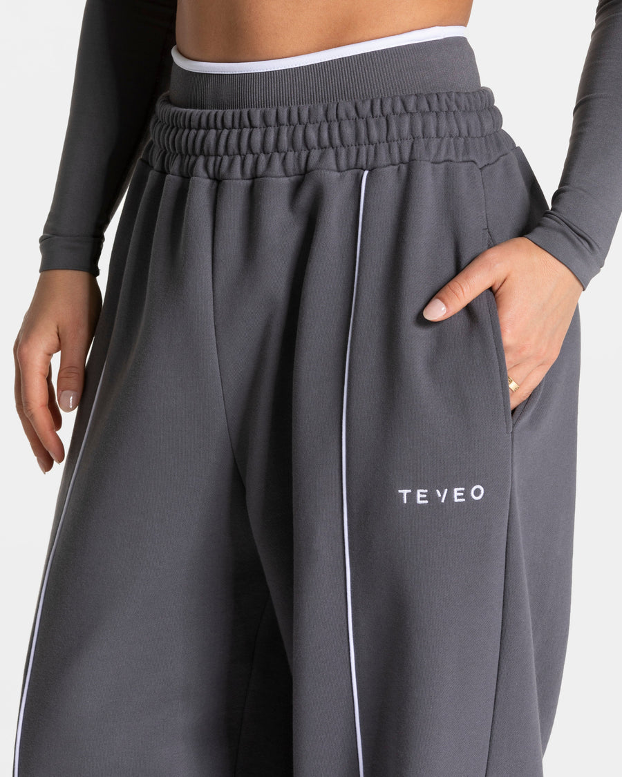 Pantalon de jogging Contrastline Wide Leg « graphite »