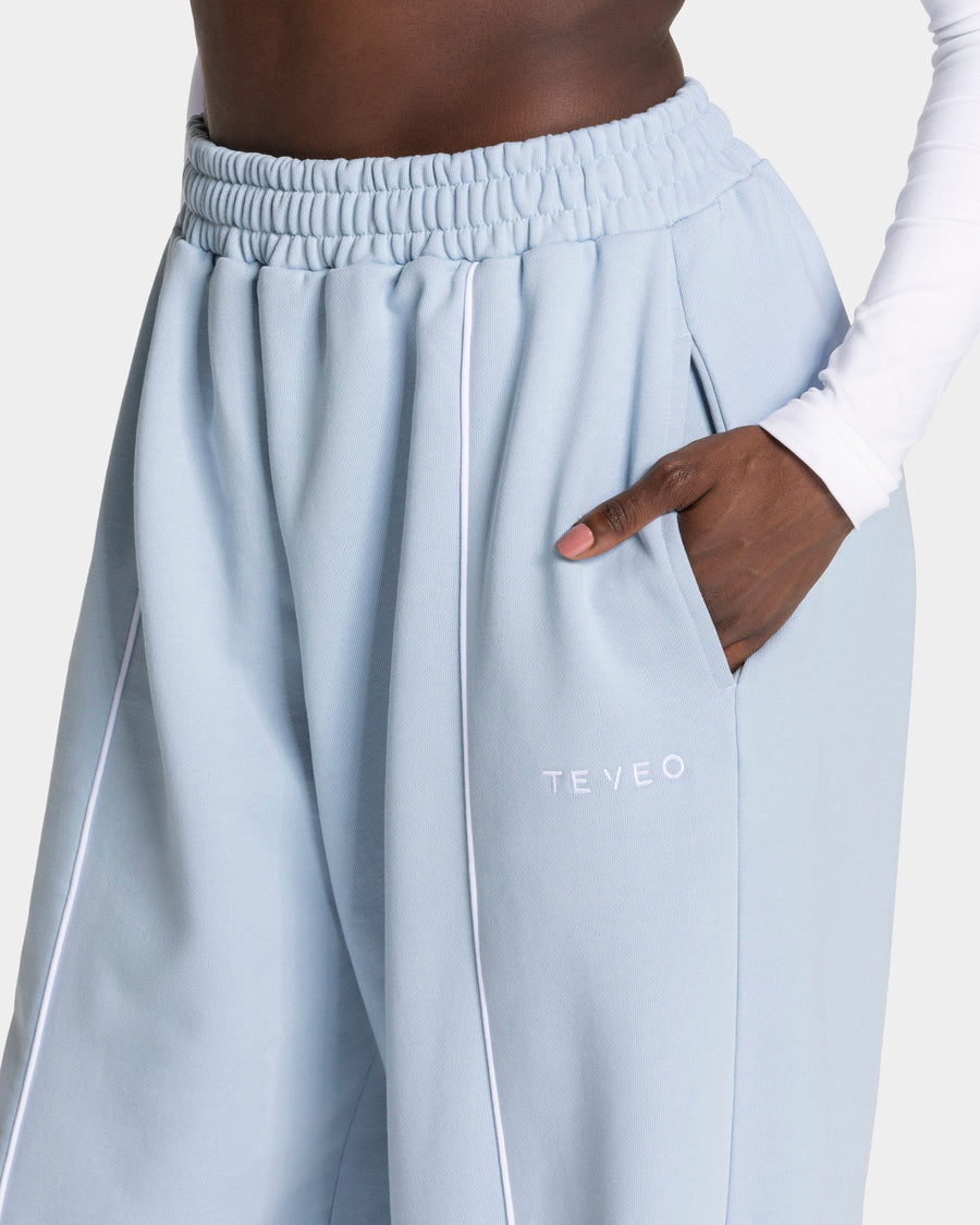Pantalon de jogging Contrastline Wide Leg « bleu layette »