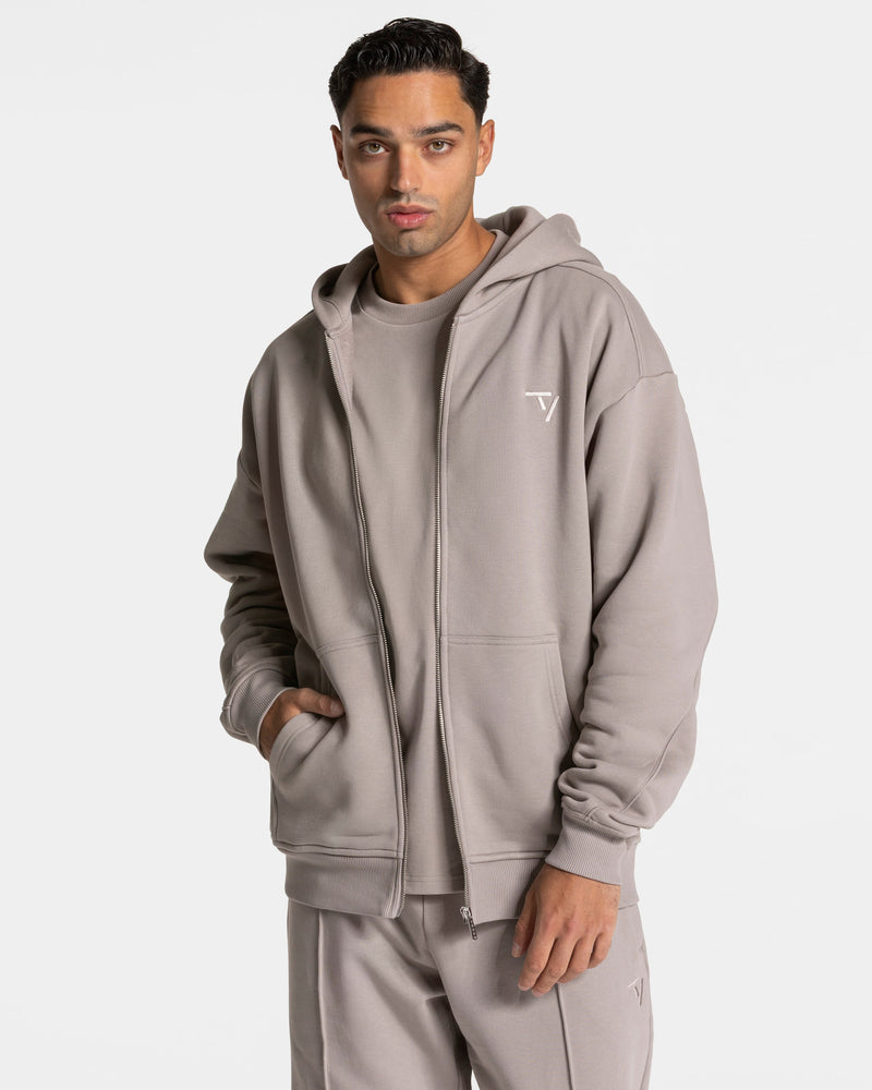 Veste de sport zippée Contrastline « stone »