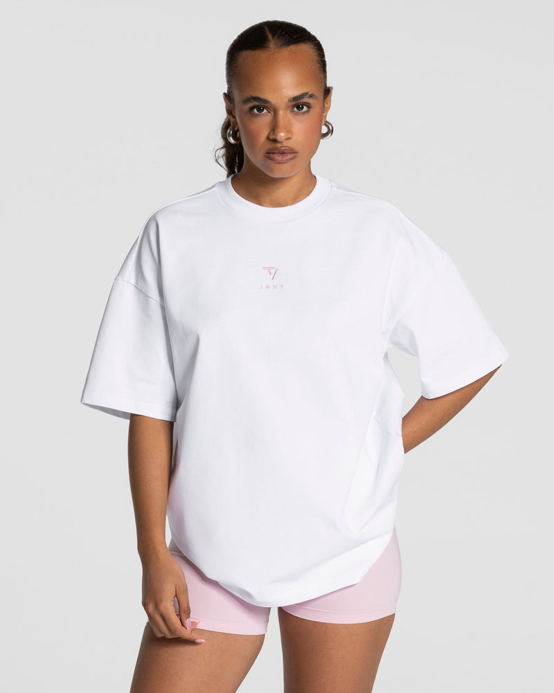 T-shirt oversize Journey « blanc »