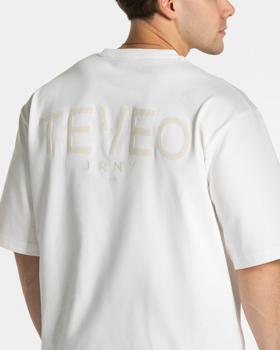 T-shirt oversize Journey « Off White »