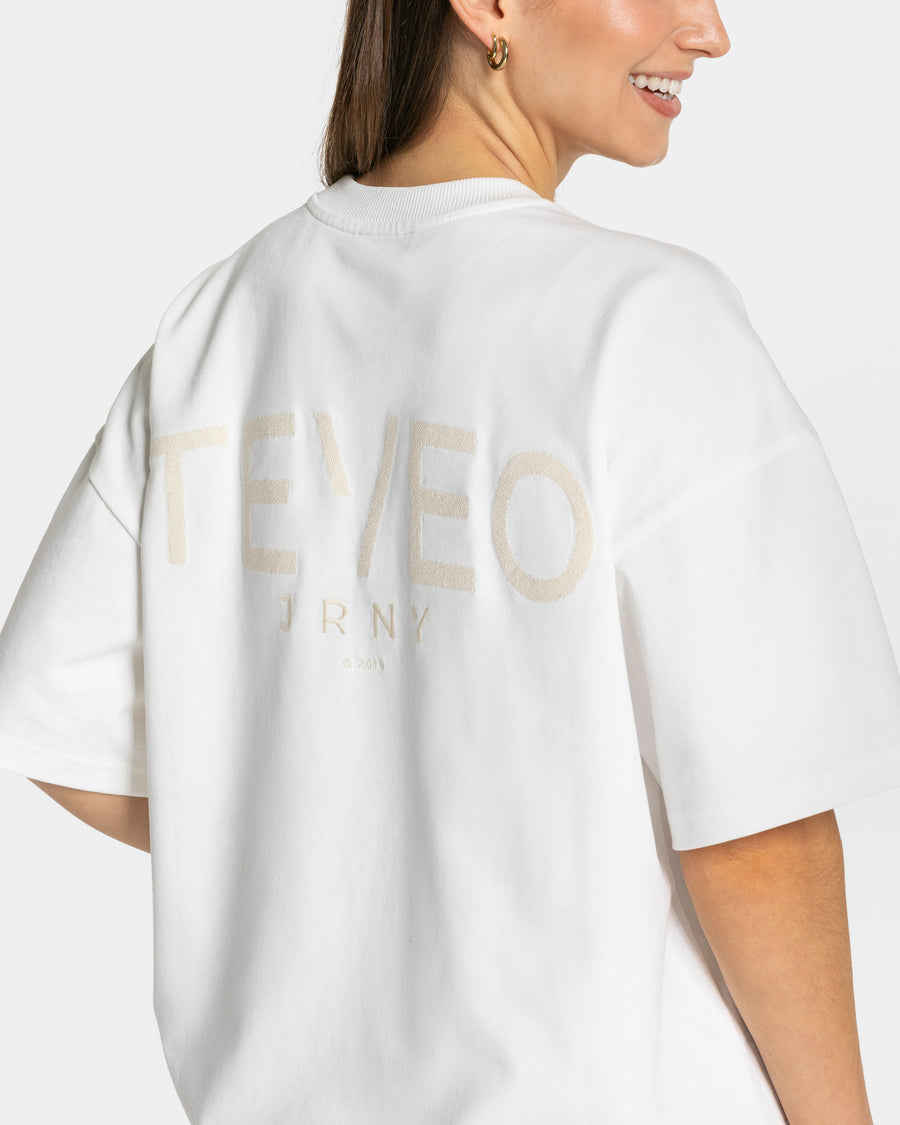 T-shirt oversize Journey « Off White »
