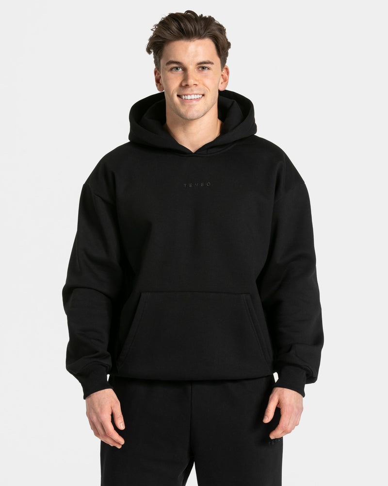 Sweat à capuche oversize RI’VAIV « noir »