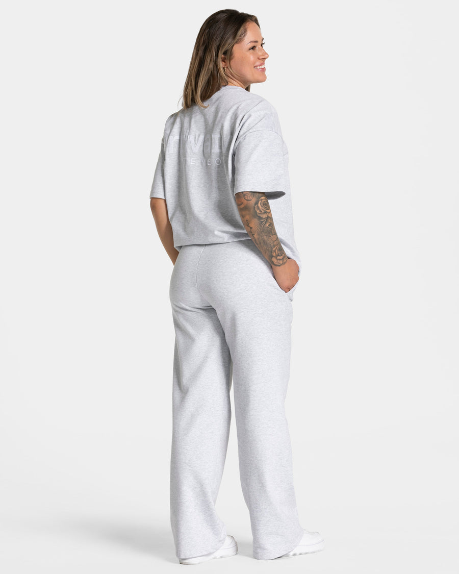 T-shirt oversize RI’VAIV « gris clair »