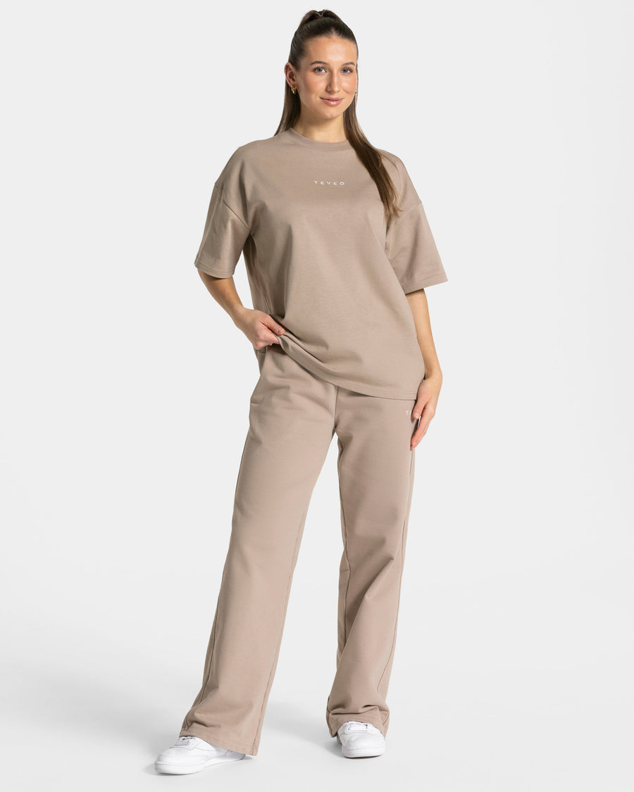 Pantalon de jogging Straight Leg RI’VAIV « taupe »