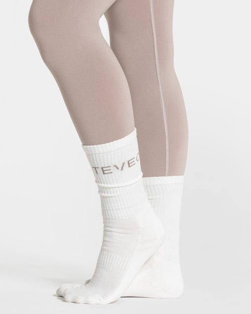 Chaussettes RI’VAIV (2 paires) « blanc cassé »