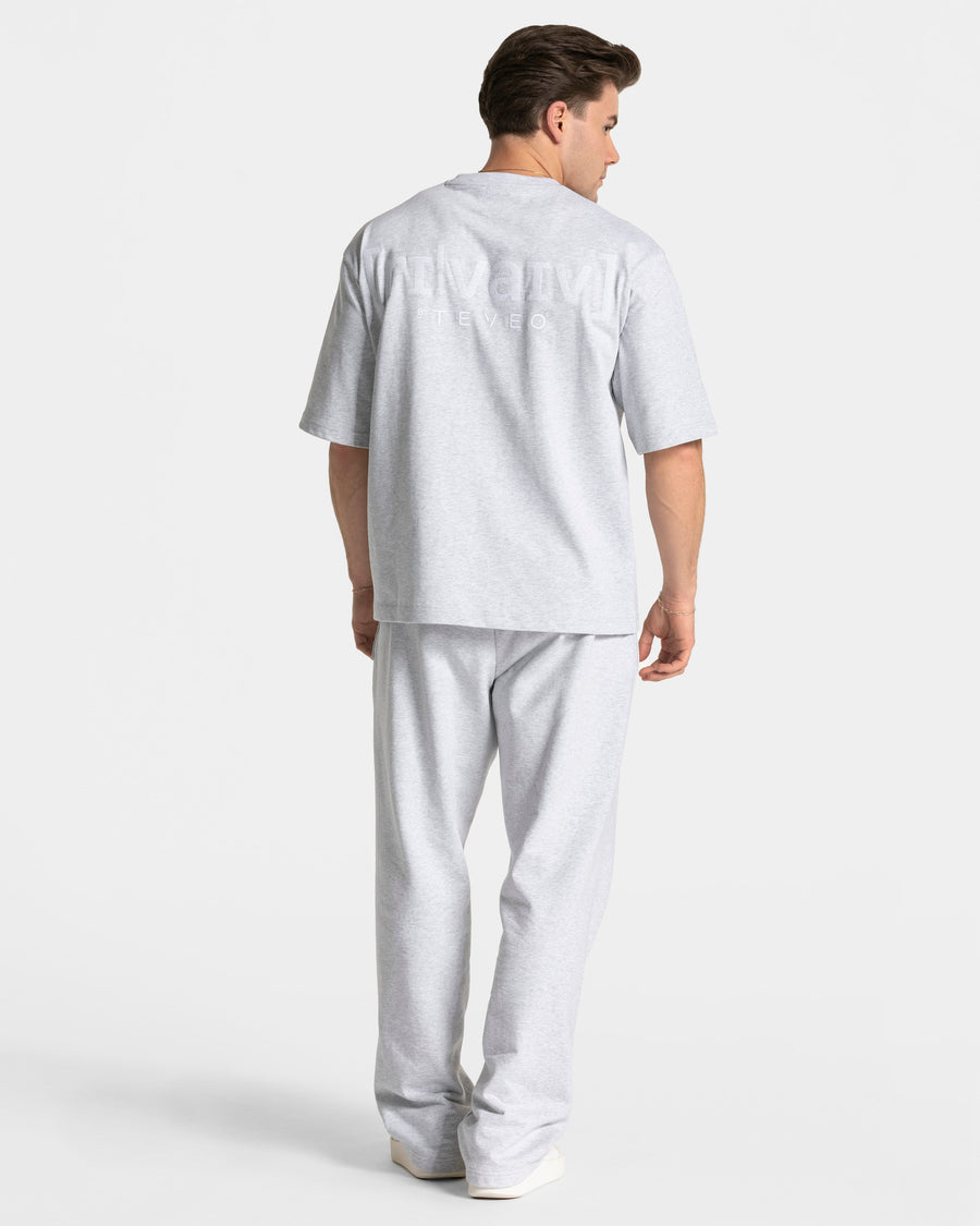 T-shirt oversize RI’VAIV « gris clair »